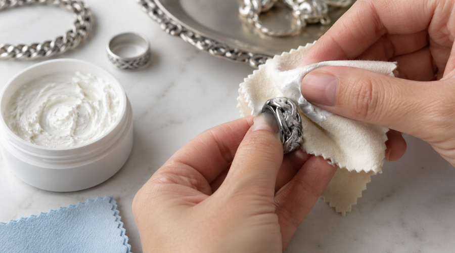 Silberpflegepaste
